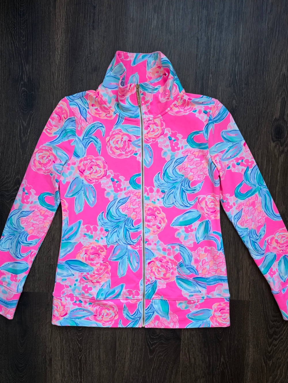 Lilly Pulitzer Leona "Prosecco Pink Pinking Positive" popover